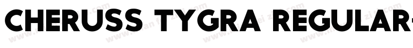 CheRuss TYGRA Regular字体转换